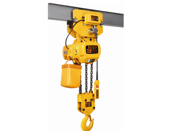 Traveling 7.5T high quality light and small chain electric hoist HHBB7.5-03S 