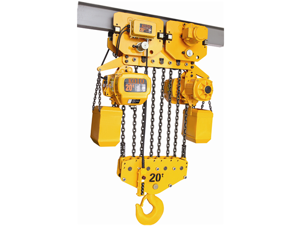 Traveling  20T high quality light and small chain electric hoist HHBB20-08S 