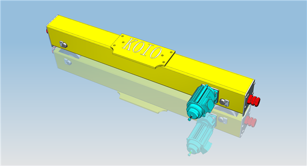  Single beam crane end beam 