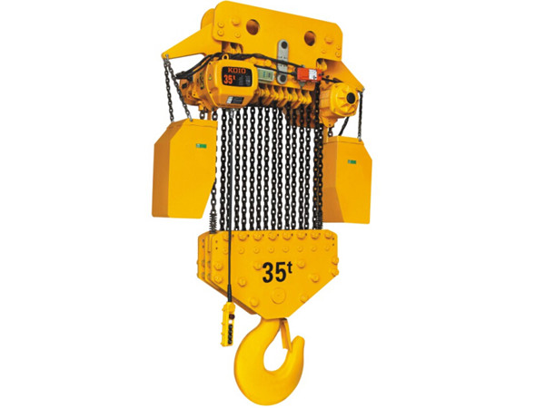 Traveling 10T high quality light and small  electric chain hoist HHBB10-04S 