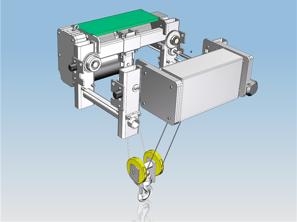   FTGS-3.2 High-quality Europea single-beam Wire Rope electric hoist 